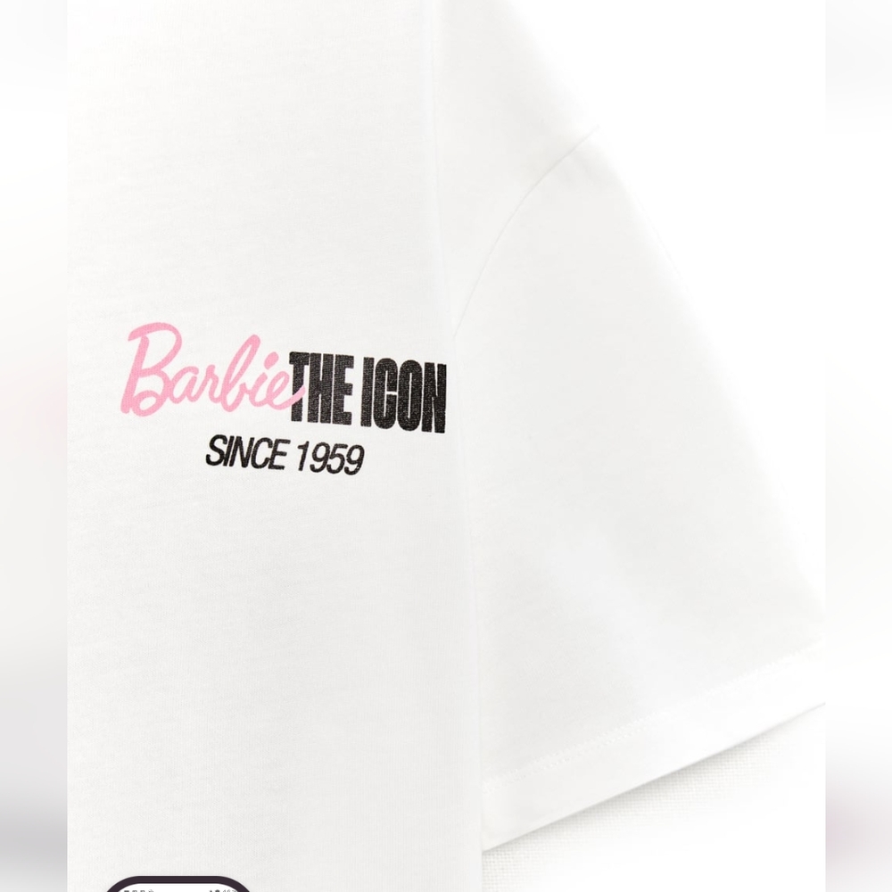 Zara X Barbie The Movie Mattel T-Shirt Dream House White S - Picture 6 of 7